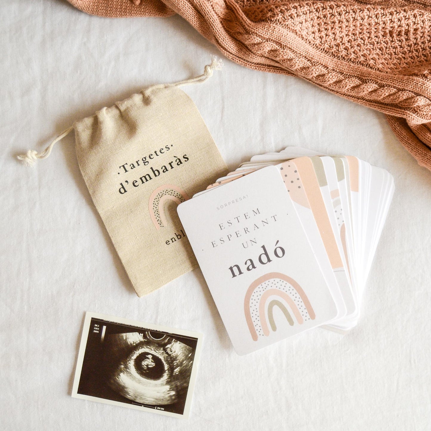 Tarjetas de embarazo - Rainbow