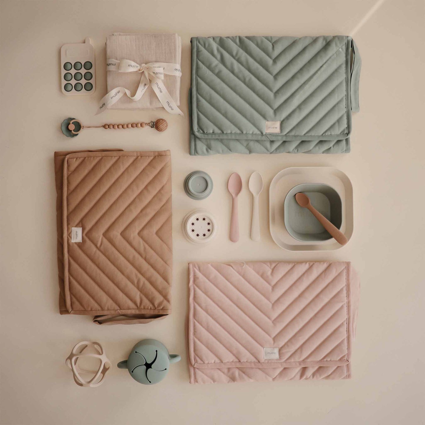 Cambiador portátil Blush