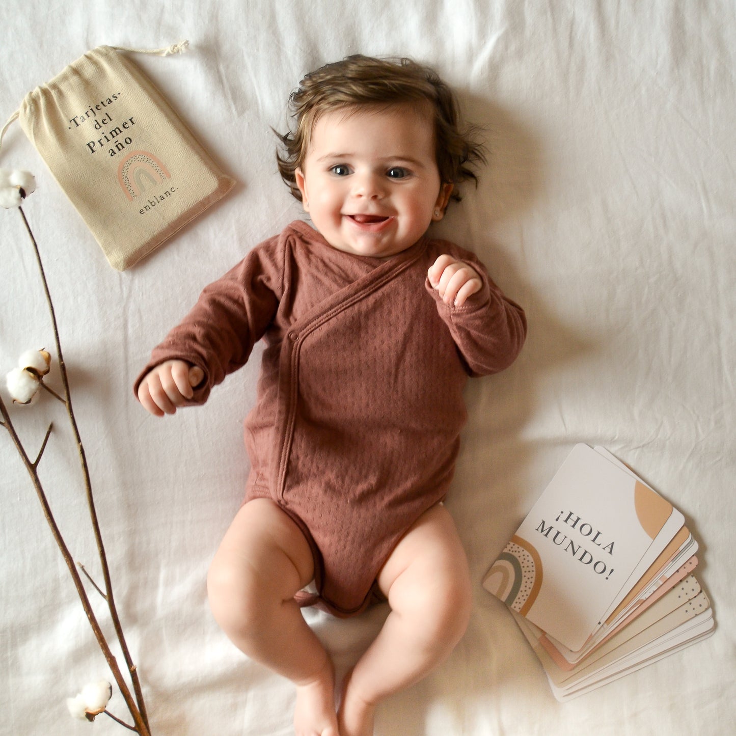Tarjetas Primer año - Rainbow