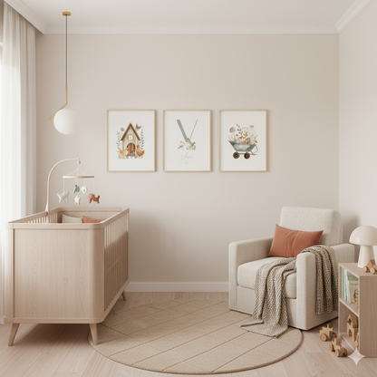 Lámina triple - Animales silvestres